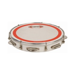 Pandeiro 10" formica blanc - peau super nylon - Pro